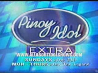 Pinoy Idol Extra Ad