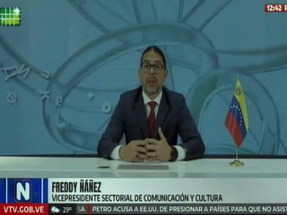 Vpdte. Sec. Freddy Ñáñez ratifica que método de comunicación popular ha combatido la desinformación