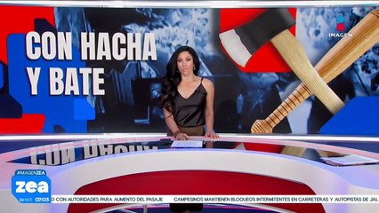 Empleados de florería corren a ladrones con hacha y bate en Juchitán | Noticias con Francisco Zea