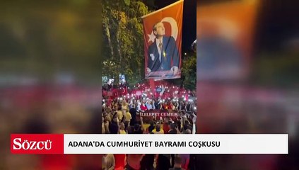 Adana’yı 29 Ekim Cumhuriyet Bayramı Coşkusu Sardı