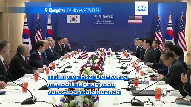 Bizakodóan nyilatkozott Trump egy nappal a Hszi Csin-pinggel tervezett találkozó előtt