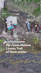 Hurricane Melissa Leaves Trail Of Destruction