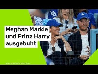 Meghan Markle und Prinz Harry eiskalt ausgebuht