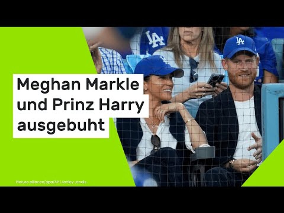 Meghan Markle und Prinz Harry eiskalt ausgebuht