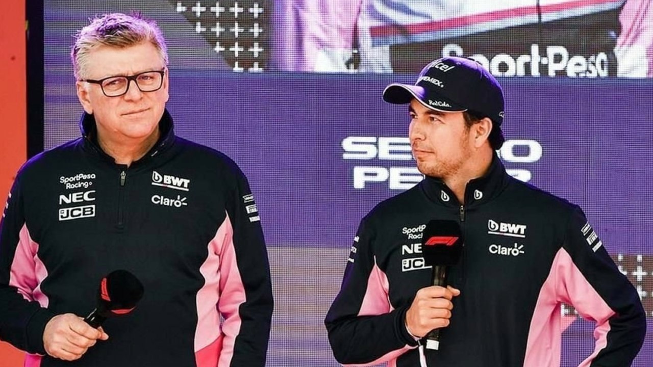 Checo Pérez recibe mensaje de su ex jefe en Racing Point por su regreso a la F1 con Cadillac en 2026