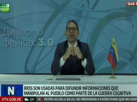 Vpdte. Sec. Ñáñez: Las redes sociales son los medios de comunicación hegemónicos del presente