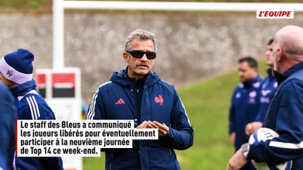 Grégory Alldritt parmi les joueurs libérés par le staff du XV de France, Thomas Ramos protégé ce week-end - Rugby - Bleus