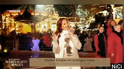 Andrea Berg - Stille Nacht, heilige Nacht + Interview  (Das große Weihnachtssingen 2023)
