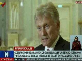 Rusia ratifica a Venezuela como un Estado soberano y rechaza despliegue militar de EE.UU. en el Caribe