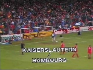 KAISERSLAUTERN  - HAMBOURG - 1983 - SAISON 1982/1983 -