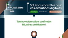 Prochaines formations confirmées Crescera Solutions 11-2025