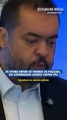De vítima ontem só tivemos os policiais, diz governador Cláudio Castro (PL)
