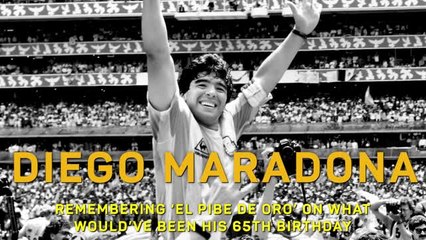'The world will never forget' -  Remembering Maradona on what would've been his 65th birthday