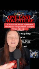 On va pouvoir voir les premières minutes de Stranger Things saison 5