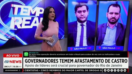 Megaoperação policial no RJ viraliza na imprensa internacional | TEMPO REAL