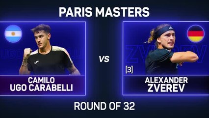 Zverev overcomes tough Ugo Carabelli challenge in Paris
