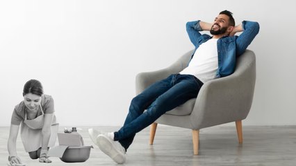 Mujeres doblan a los hombres en las tareas del hogar