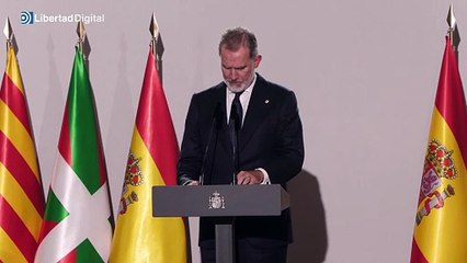 Discurso completo de Felipe VI para las víctimas de la DANA