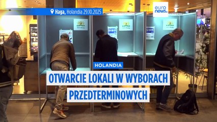 Holandia głosuje w wyborach postrzeganych jako papierek lakmusowy dla skrajnej prawicy