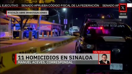 Martes negro en Sinaloa: 11 homicidios reportados en un solo día