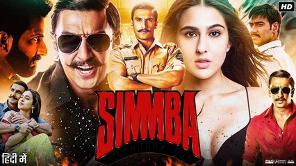SIMMBA Full Movie in Hindi Ranveer Singh Sara Ali Khan Latest Bollywood Action Movie