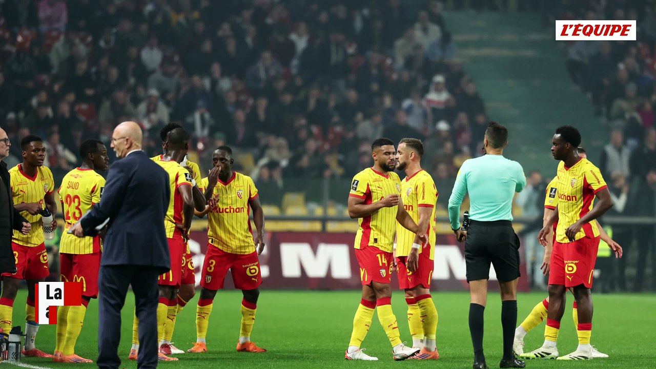 La rencontre entre Metz et Lens interrompue à trois reprises - Foot - Ligue 1