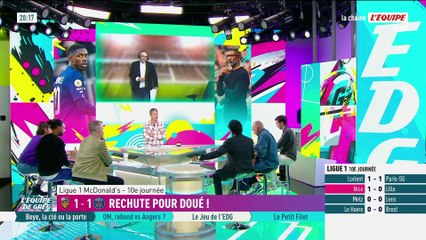 Le PSG perd Désiré Doué, qui sort blessé contre Lorient - Foot - Ligue 1 - PSG