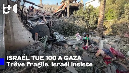 Israël tue plus de 100 personnes à Gaza mais soutient toujours le cessez-le-feu