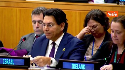 Delegato Israele all'Onu vs Francesca Albanese: Strega fallita, sei complice dei terroristi