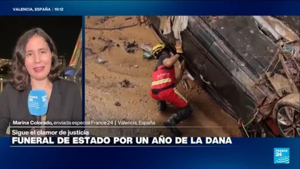 Informe desde Valencia: así transcurrió el funeral de Estado por un año de la DANA