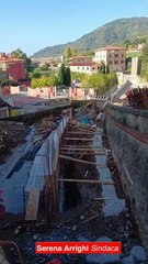 Carrara - Arrighi: Proseguono i lavori per l’adeguamento idraulico del Canal del Rio (29.10.25)