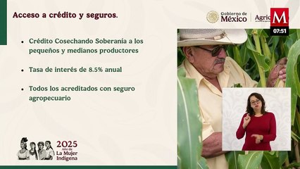 Sader logra acuerdo con productores de maíz para levantar bloqueos; recibirán 950 pesos por tonelada