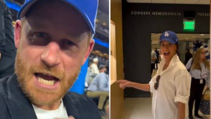 Meghan and Harry enjoy romantic World Series date night from best seats in the stadium