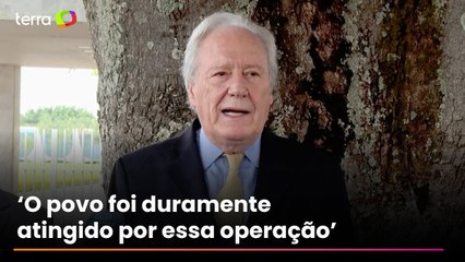 Lewandowski diz que Lula ficou ‘estarrecido’ com o número de mortos em megaoperação no RJ