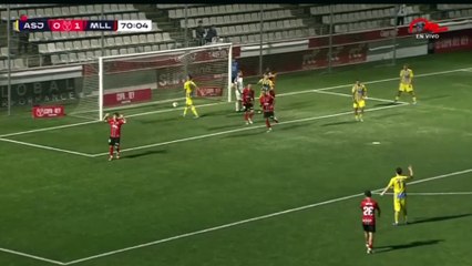 Copa del Rey: Segundo gol del Mallorca ante el Atlétic Sant Just