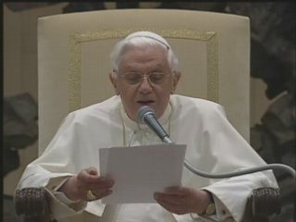 Message du pape Benoit 16 pour les JMJ de Sydney