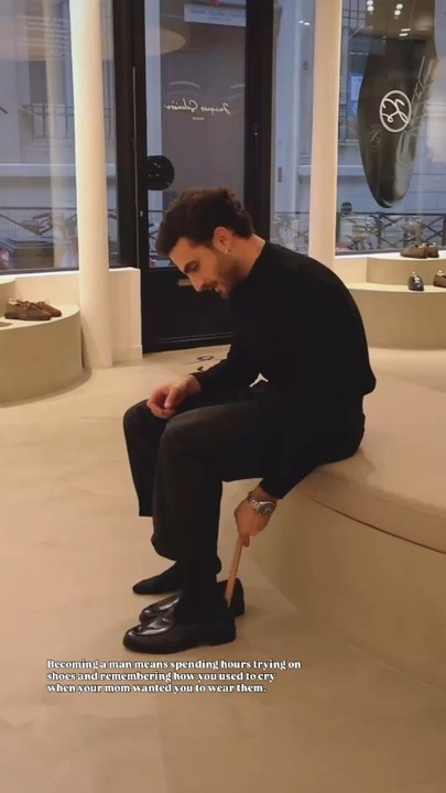 When I was a little boy, I hated when my mom made me wear shoes. But I used to watch my grandfather polish his. Now I understand that a man is also defined by the way he takes care of what he wears on his feet.#man #lifestyle #style #shoes #clothes