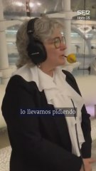 Carmina Gil, familiar de una de las víctimas de la DANA y una de las asistentes al funeral de Estado