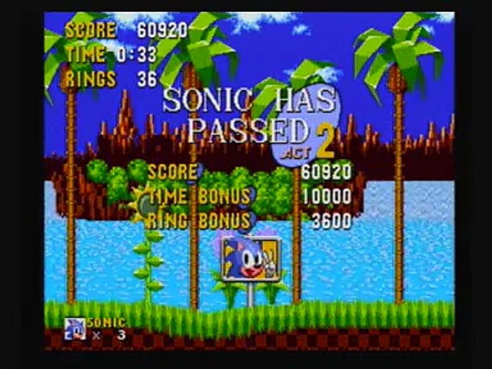 Let's Play Sonic the Hedgehog (100% German) - Part 1 - Der Igel flitzt los