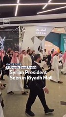 Syrian President Seen In Riyadh Mall