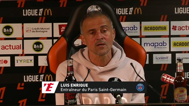 « La blessure de Désiré Doué est une mauvaise nouvelle », avoue Luis Enrique (PSG) - Foot - - Ligue 1 - PSG
