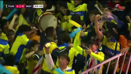 Copa del Rey: Primer gol del Yuncos ante Rayo Vallecano