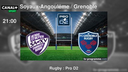 Programme SPORT soirée du Jeudi 30 octobre 2025