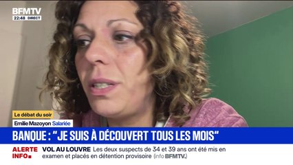 "J'ai toujours cette dette actuellement que je dois payer donc à la fin du mois, bien sûr que je suis dans le rouge", témoigne Emilie Mazoyon, salariée
