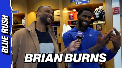 Giants' Brian Burns takes fans behind the scenes! | Blue Rush