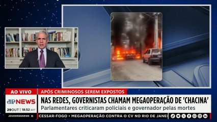 Aliados do governo Lula chamam megaoperação no RJ de ‘chacina’ nas redes sociais