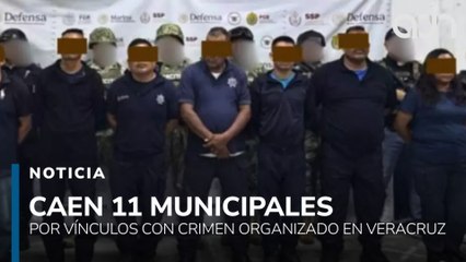 Detienen a 11 policías municipales de Atoyac, Veracruz, por vínculos con grupos criminales