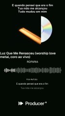 Jesus, Tua luz venceu — ✝ — #Jovenspregadores #espiritualidade #Deus #motivacao #religiao #Fé #AmorDeCristo #Gratidão #viral #instavideo #trending #dicas #entretenimento — @videosdealegria — By:RF® —