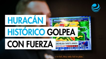 Melissa se convierte en el huracán más poderoso en 90 años