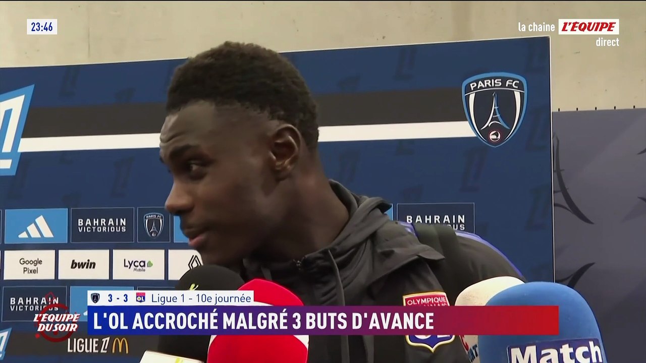 Moussa Niakhaté (Lyon) : « Dégoûté et tres énervé » - Foot - Ligue 1 - OL